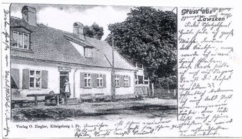 Lawsken, Stadtkreis Königsberg Lawsken, Gasthaus Königsberg, Dörfer, Siedlungen und Außenbezirke im Stadtkreis