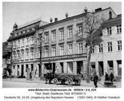 Tilsit, Stadt, Stadtkreis Tilsit Deutsche Straße 23-25