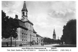 Tilsit, Stadt, Stadtkreis Tilsit Deutsche Straße  