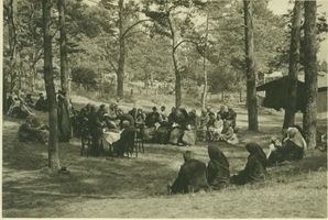  Kurische Nehrung, Waldandacht 