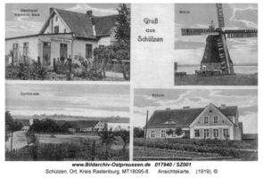 Schülzen, Ort, Kreis Rastenburg 