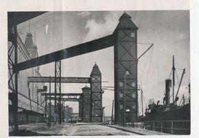 Königsberg (Pr.), Stadtkreis Königsberg Königsberg, Hafen, die größten Getreidesilos des Kontinents 