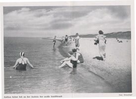 Rossitten Kr. Samland, Kreis Samland Rossitten Kr. Samland, Badestrand 