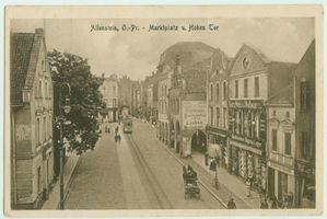 Allenstein, Stadtkreis Allenstein Marktplatz