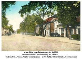 Heinrichswalde Kr. Elchniederung, Kreis Elchniederung Friedrichstraße