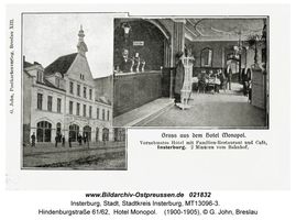 Insterburg, Stadt, Stadtkreis Insterburg Hindenburgstraße (fr. Goldaper Straße֨枆蟬뚶ße) 61-62