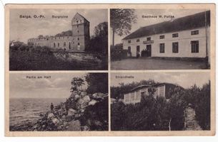 Balga, Kreis Heiligenbeil Balga, Burgruine Бальга, руины замка