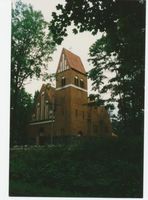 Adlig Kessel, Kreis Johannisburg Adlig Kessel, Kirche, Blick von Südwesten II 