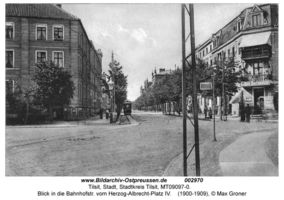 Tilsit, Stadt, Stadtkreis Tilsit Bahnhofstraße