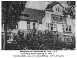 Rastenburg, Stadt, Kreis Rastenburg Hindenburgstraße