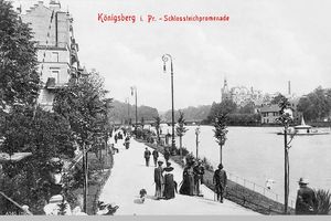Königsberg (Pr.), Stadtkreis Königsberg Schlossteichpromenade