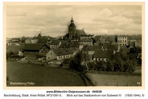 Bischofsburg, Stadt, Kreis Rößel 