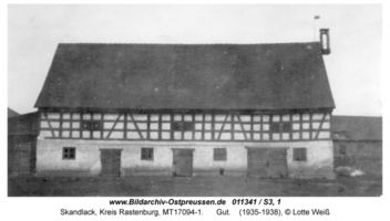 Skandlack, Kreis Rastenburg 