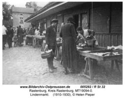 Rastenburg, Stadt, Kreis Rastenburg Lindenmarkt