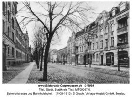 Tilsit, Stadt, Stadtkreis Tilsit Bahnhofstraße