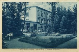 Rauschen Kr. Samland, Kreis Samland Rauschen Kr. Samland, Waldschloss, Pension Pawlowski 