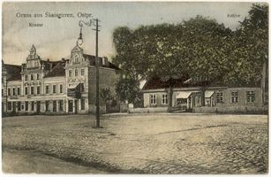Kreuzingen, Kreis Elchniederung Groß Skaisgirren, Hotel Krause und Kehler Гросс-Скайсгиррен, отель «Краузе и Келер»