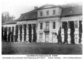 Dönhofstädt, Gut und Schloß, Kreis Rastenburg 