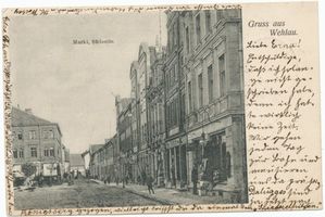 Wehlau, Kreis Wehlau Wehlau, Markt Südseite Велау, рынок, южная сторона