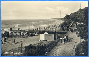 Rauschen Kr. Samland, Kreis Samland Rauschen Kr. Samland, Strandpromenade XX Rauschen, Strand