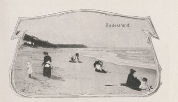 Rauschen Kr. Samland, Kreis Samland Rauschen Kr. Samland, Badestrand Rauschen, Strand