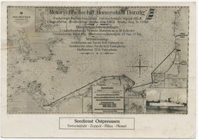  Ostpreußen, Motorschnellschiff  Hansestadt Danzig , technische Daten, Route Seedienst Ostpreußen Seedienst Ostpreußen