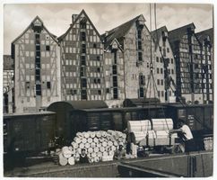 Königsberg (Pr.), Stadtkreis Königsberg Königsberg (Pr.), Speicherviertel, Verladearbeiten III Königsberg, Speicherviertel am Hundegatt (Lastadie)