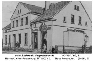 Bäslack, Kreis Rastenburg 