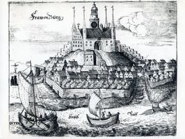 Frauenburg, Kreis Braunsberg Frauenburg, Stadtansicht Frauenburg, Dom