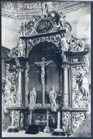 Brandenburg (Frisches Haff), Kreis Heiligenbeil Brandenburg, Evang. Kirche, Altaraufsatz Бранденбург, евангелическая церковь, алтарная надстройка