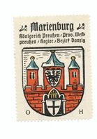 Marienburg, Westpr., Kreis Marienburg Marienburg i. Westpr., Das Wappen von Marienburg 