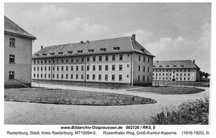 Rastenburg, Stadt, Kreis Rastenburg Rosenthaler Weg