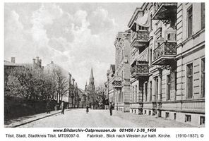 Tilsit, Stadt, Stadtkreis Tilsit Fabrikstraße