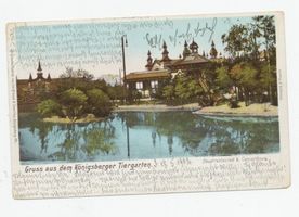 Königsberg (Pr.), Stadtkreis Königsberg Königsberg (Pr.), Tiergarten, Hauptrestaurant und Konzerthaus Кёнигсберг (Пр.), зоопарк, главный ресторан и концертный зал
