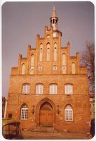 Mohrungen, Stadt, Kreis Mohrungen Mohrungen, Rathausgiebel Моронген, фронтон ратуши