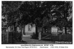 Memelwalde, Ort, Kreis Tilsit-Ragnit 