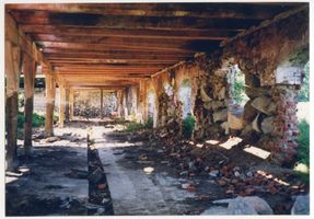  Königsberggebiet, Ehemaliges Gutsgehöft, Ruine Königsberg, Zweiter Weltkrieg und das Ende