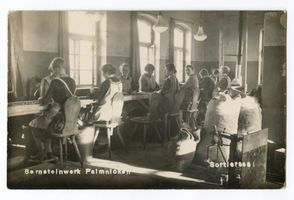 Palmnicken, Kreis Samland Palmnicken, Bernsteinwerk, Sortiersaal I 
