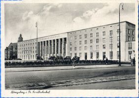 Königsberg (Pr.), Stadtkreis Königsberg Adolf-Hitler-Platz (fr. Hansaplatz) Königsberg (Pr.), Nordbahnhof XI Königsberg, Hansaplatz und Umgebung