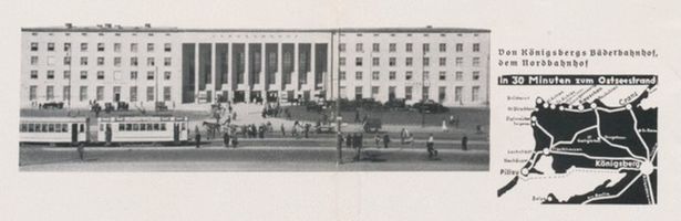 Königsberg (Pr.), Stadtkreis Königsberg Königsberg, Nordbahnhof XXXII Königsberg, Nordbahnhof