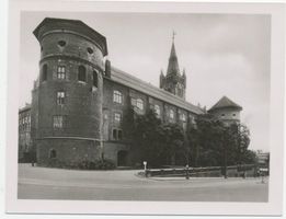 Königsberg (Pr.), Stadtkreis Königsberg Königsberg (Pr.), Schloß Westseite XVIII Кёнигсберг (Пр.), Замок, западная сторона, XVIII