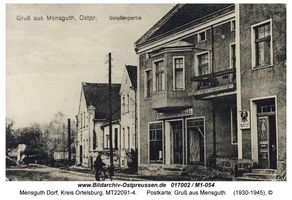 Mensguth Dorf, Kreis Ortelsburg  