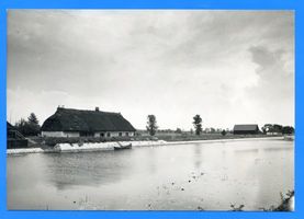 Labiau, Kreis Labiau Labiau, Kolonistenhäuser am Friedrichsgraben Лабиау, дома колонистов у канала Фридрихсграбен