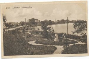 Lyck, Stadt, Kreis Lyck Lyck, Lycksee u Velthusenplatz 
