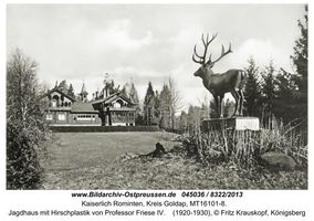 Jagdhaus Rominten, Kreis Goldap  