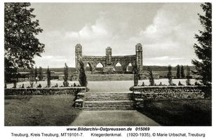 Treuburg, Kreis Treuburg  Treuburg, Kreiskriegerdenkmal