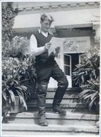 Lötzen, Stadt, Kreis Lötzen Lötzen, Fischereischule, Jungfischer mit Zeugnis Лётцен, рыбацкая школа, молодой рыбак с аттестатом