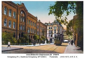 Königsberg (Pr.), Stadtkreis Königsberg Poststraße