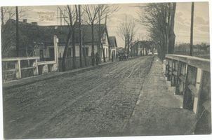 Willenberg Kr. Ortelsburg, Stadt, Kreis Ortelsburg Willenberg Kr. Ortelsburg, Partie an der Post Вилленберг, район Ортельсбург, у почты