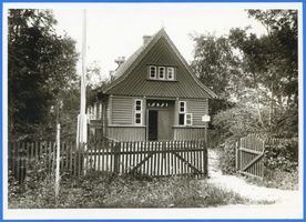 Rossitten Kr. Samland, Kreis Samland Rossitten Kr. Samland, Eingang Museum der Vogelwarte II 